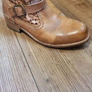 Men's Brown Leather Ankle Boots